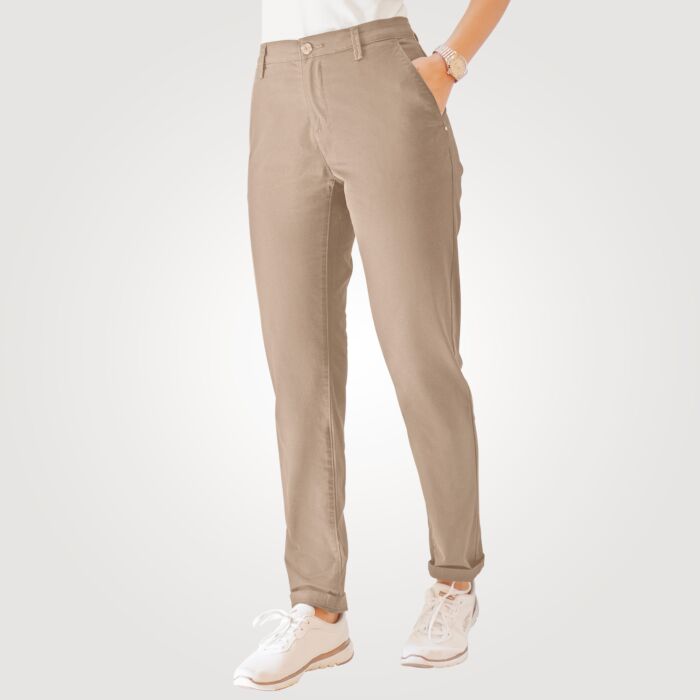 Formstabile Stretch-Chino-Hose