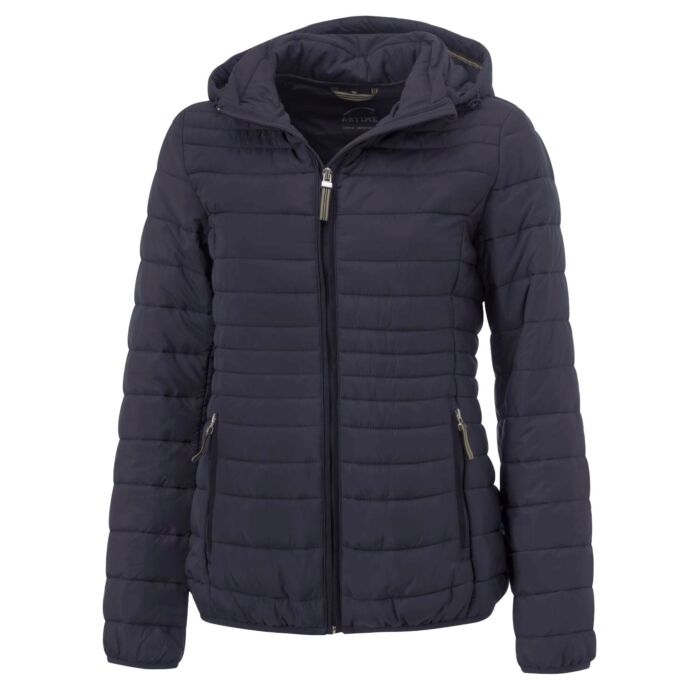 Steppjacke mit abnehmbarer Kapuze main product photo