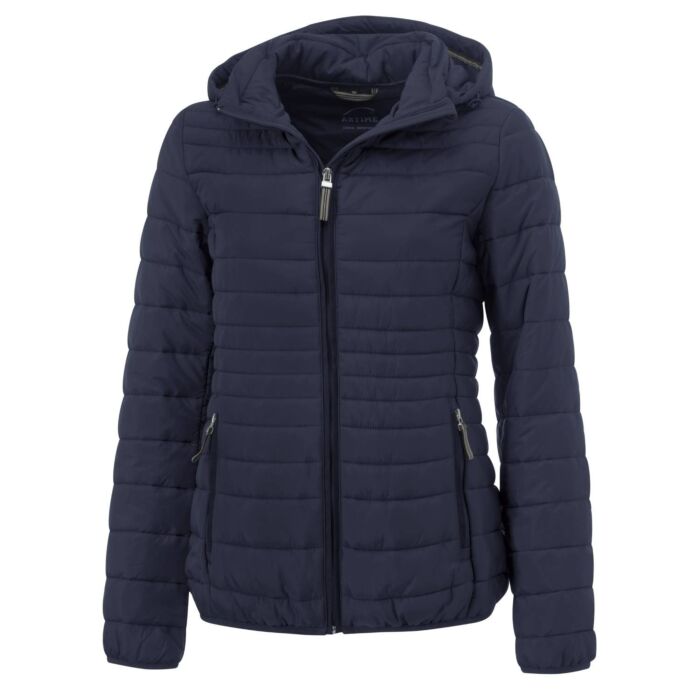 Steppjacke mit abnehmbarer Kapuze