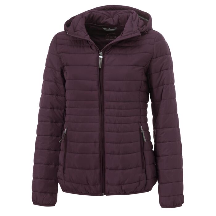 Steppjacke mit abnehmbarer Kapuze