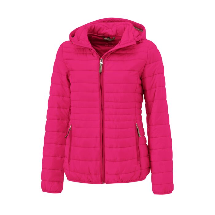 Steppjacke mit abnehmbarer Kapuze