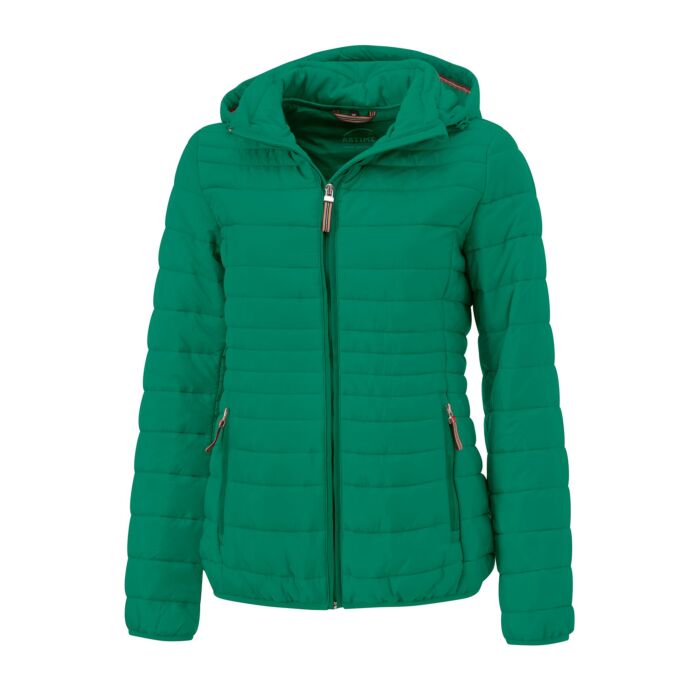 Steppjacke mit abnehmbarer Kapuze