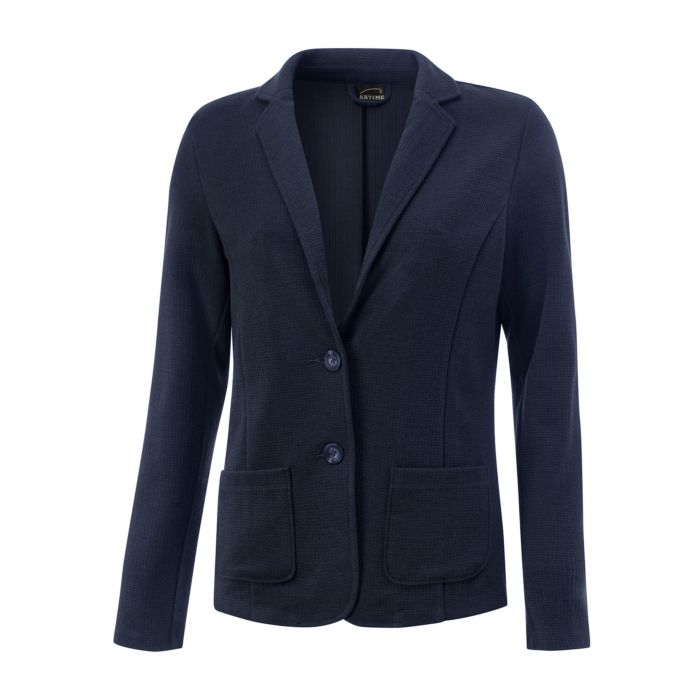 Image of Artime Strukturierter Jersey-Blazer, navy, 46 bei Lehner Versand Schweiz