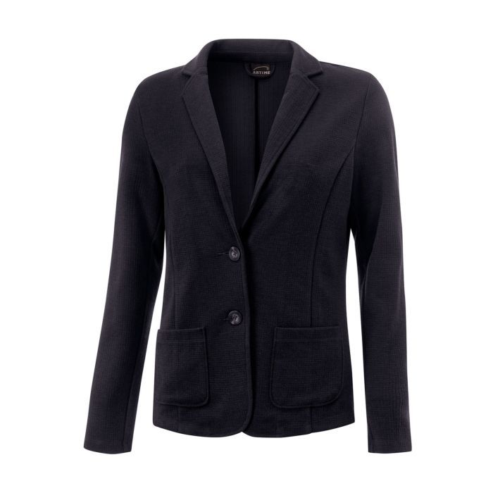 Image of Artime Strukturierter Jersey-Blazer, schwarz, 38 bei Lehner Versand Schweiz