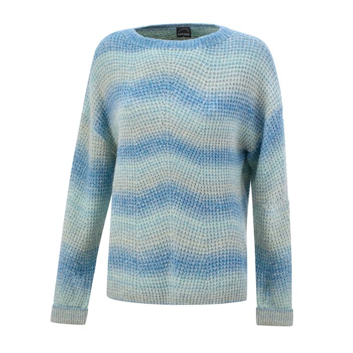 Image of Artime Pullover mit monochromem Farbeffekt, blau, XL bei Lehner Versand Schweiz