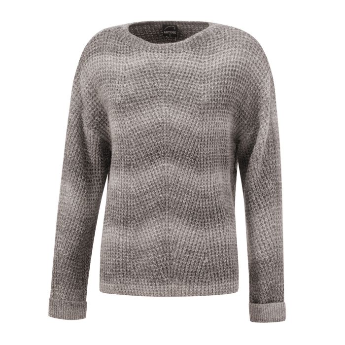 Image of Artime Pullover mit monochromem Farbeffekt, anthrazit, S bei Lehner Versand Schweiz