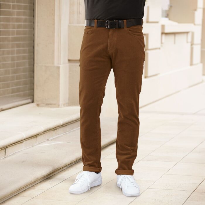 5-Pocket Stretch-Cordhose