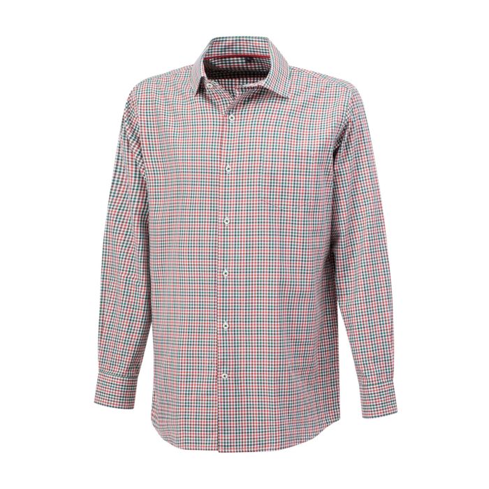 Image of Artime Bügelfreies Karohemd langarm, grün, 41/42 bei Lehner Versand Schweiz