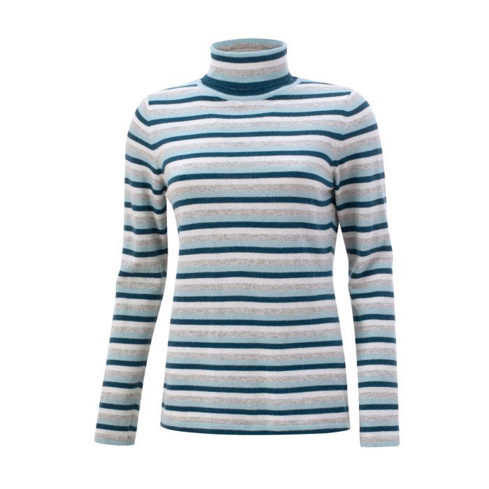 Image of Artime Gerade geschnittener Rollkragenpullover, petrol bei Lehner Versand Schweiz