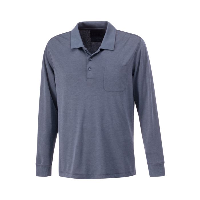 Image of Artime Herren-Poloshirt geknöpft mit langen Ärmeln, blau, Xxxl bei Lehner Versand Schweiz