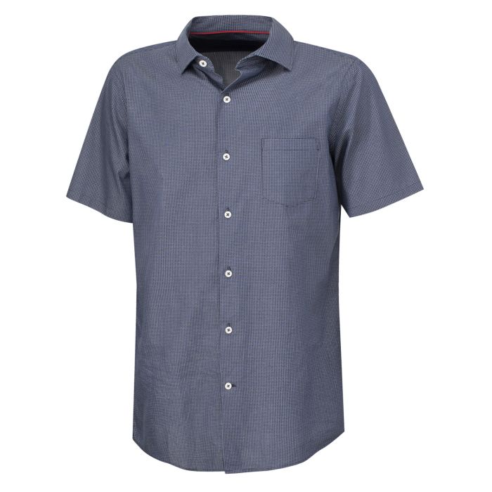 Image of Artime Kurzarmhemd bedruckt, marine, 37/38 bei Lehner Versand Schweiz