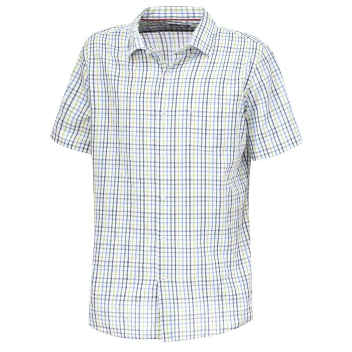 Image of Artime Kurzarmhemd Herren kariert, grün, 37/38 bei Lehner Versand Schweiz