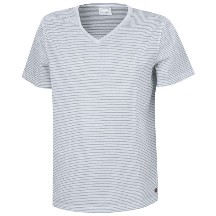 Image of Artime T-Shirt Herren gestreift, hellblau, XL bei Lehner Versand Schweiz