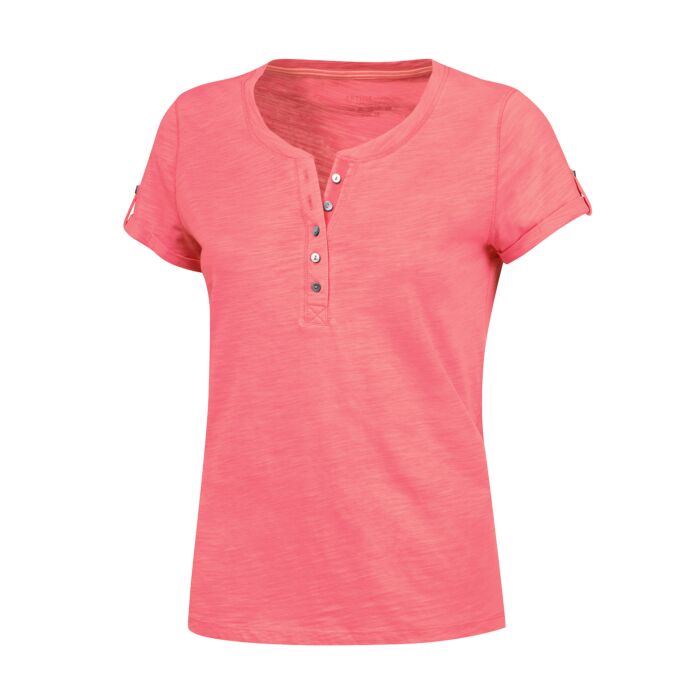 T-shirt à patte de boutonnage