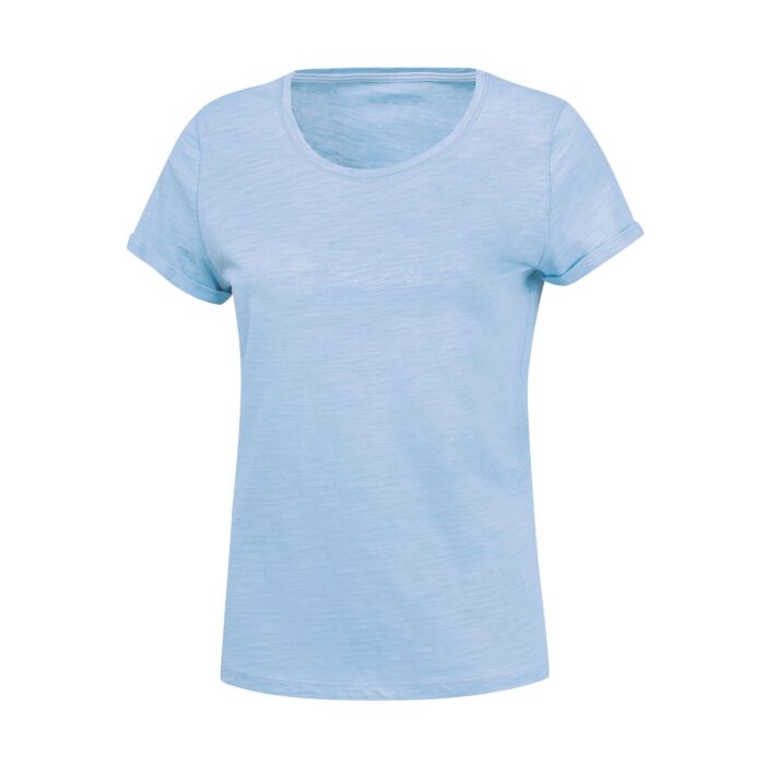 Basic T-Shirt Flammgarn-Optik