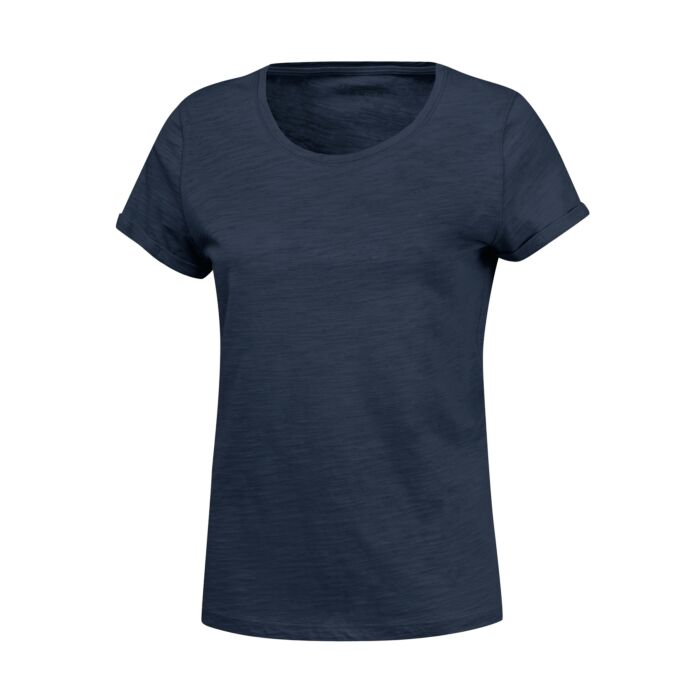 Basic T-Shirt Flammgarn-Optik