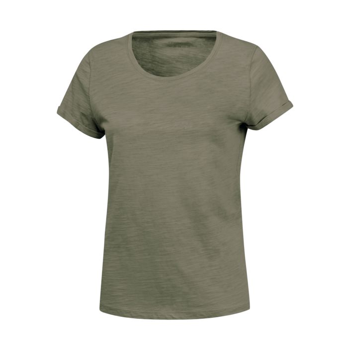 Image of Artime Basic T-Shirt Flammgarn-Optik, olive, XXL bei Lehner Versand Schweiz
