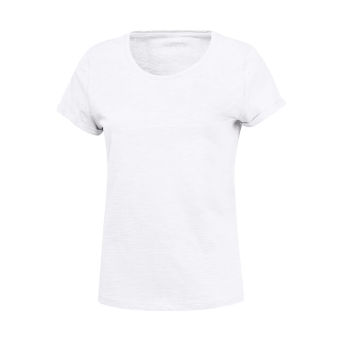 Basic T-Shirt Flammgarn-Optik