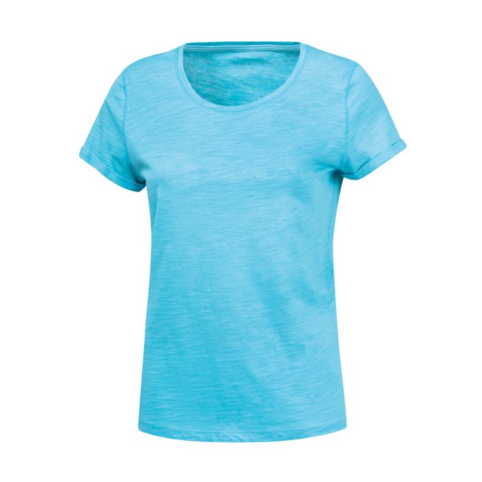 Image of Artime Basic T-Shirt Flammgarn-Optik, türkis bei Lehner Versand Schweiz