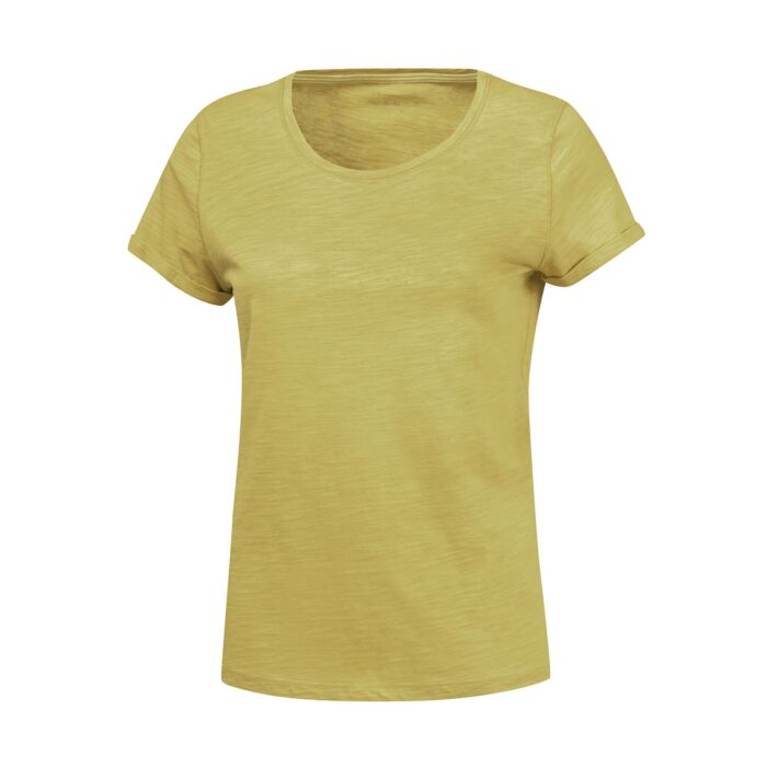 Basic T-Shirt Flammgarn-Optik