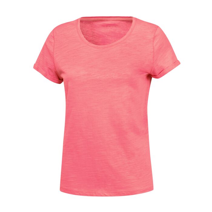 Basic T-Shirt Flammgarn-Optik