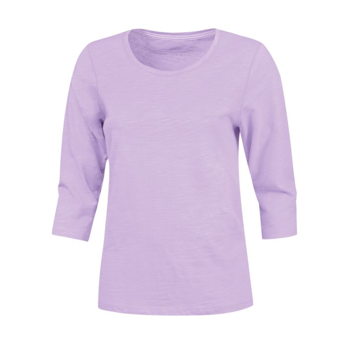 Image of Artime Basic 3/4 Arm Shirt Flammgarn-Optik, lila, XL bei Lehner Versand Schweiz