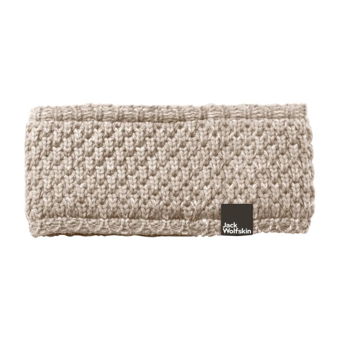 Image of Jack Wolfskin Damen Strickstirnband Highloft knit, beige bei Lehner Versand Schweiz