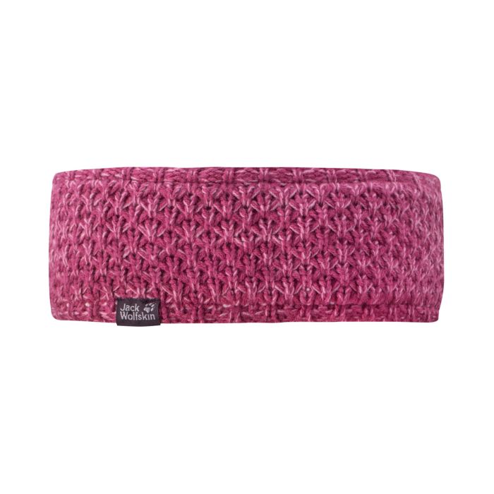Image of Jack Wolfskin Damen Strickstirnband Highloft knit, fuchsia bei Lehner Versand Schweiz