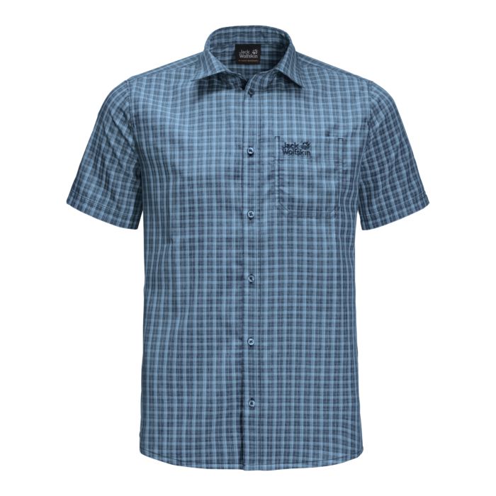 Image of Jack Wolfskin Herren-Hemd El Dorado, jeansblau, XXL bei Lehner Versand Schweiz