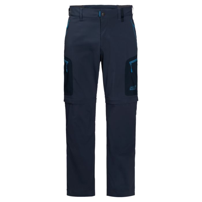 Image of Jack Wolfskin Herren Trekkinghose zip off Active light, marine, 58 bei Lehner Versand Schweiz