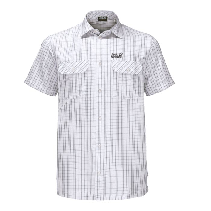Image of Jack Wolfskin Herren Hemd Thompson, weiss bei Lehner Versand Schweiz