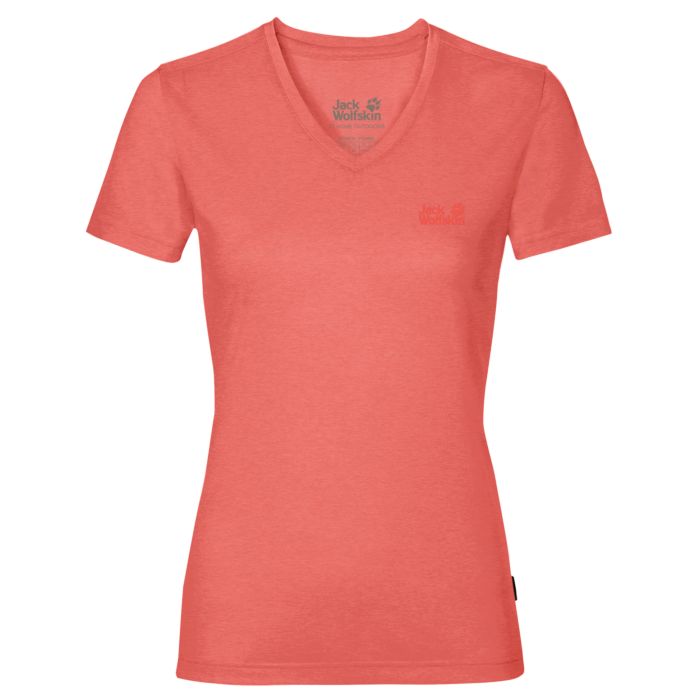 Image of Jack Wolfskin Shirt Crosstrail, koralle, XL bei Lehner Versand Schweiz