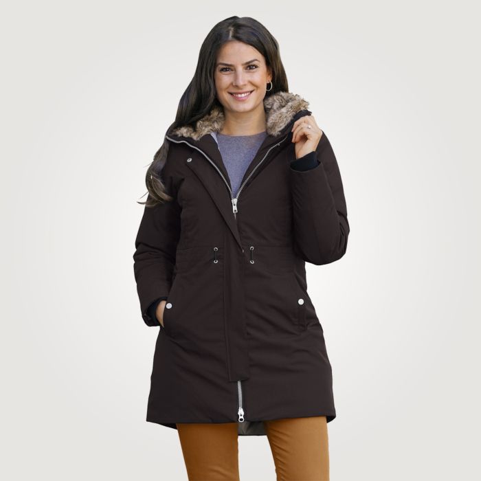 Parka mit Kunstfell-Kapuze main product photo