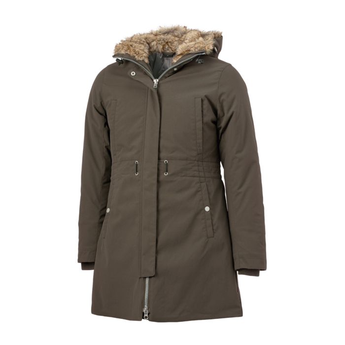 Image of Artime Parka mit Kunstfell-Kapuze, olive bei Lehner Versand Schweiz