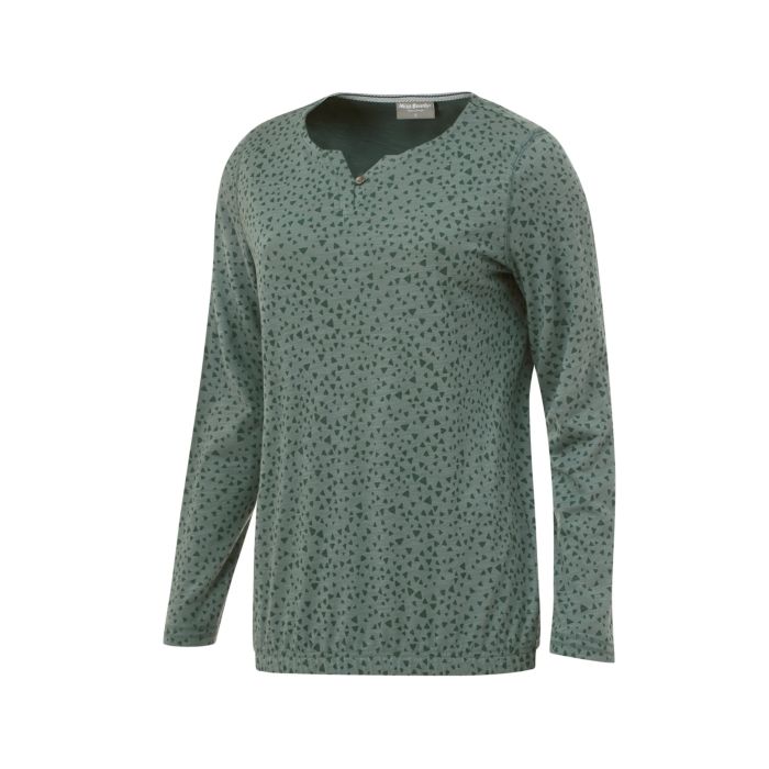 Image of Miss Beverly Langarm Shirt mit Elastbund, petrol, XXL bei Lehner Versand Schweiz
