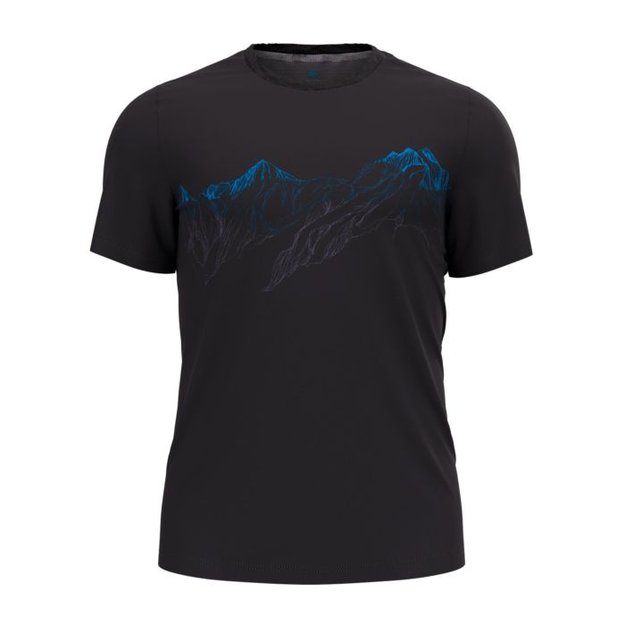 Image of Odlo F–Dry Print T-Shirt, schwarz, XL bei Lehner Versand Schweiz