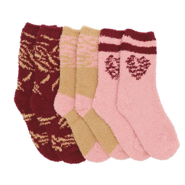 Damen Kuschelsocke 3er Pack