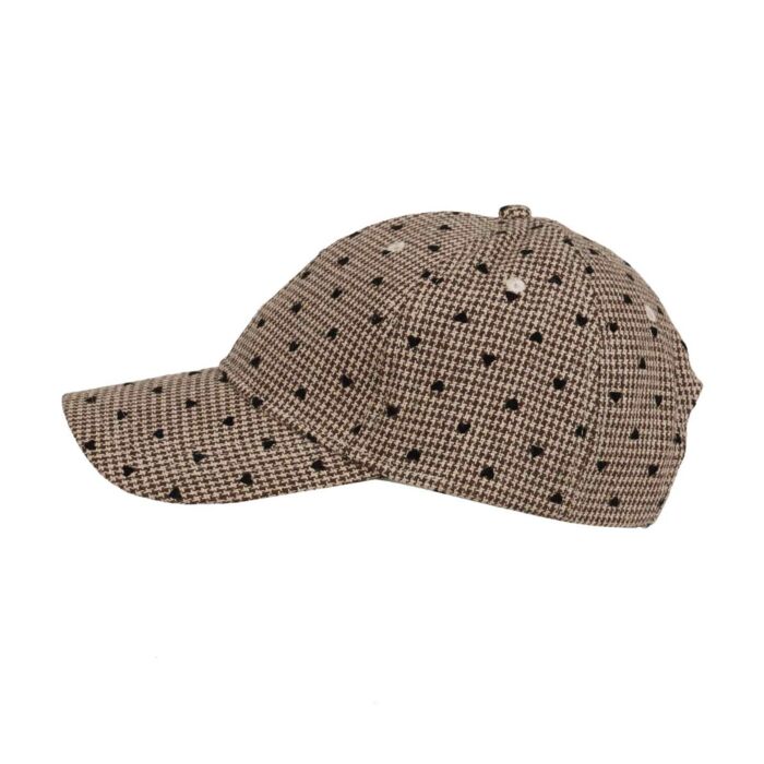 Kappe mit Herzen für Damen