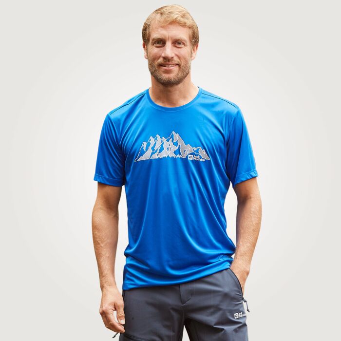 Jack Wolfskin Herren T-Shirt Peak graphic T M