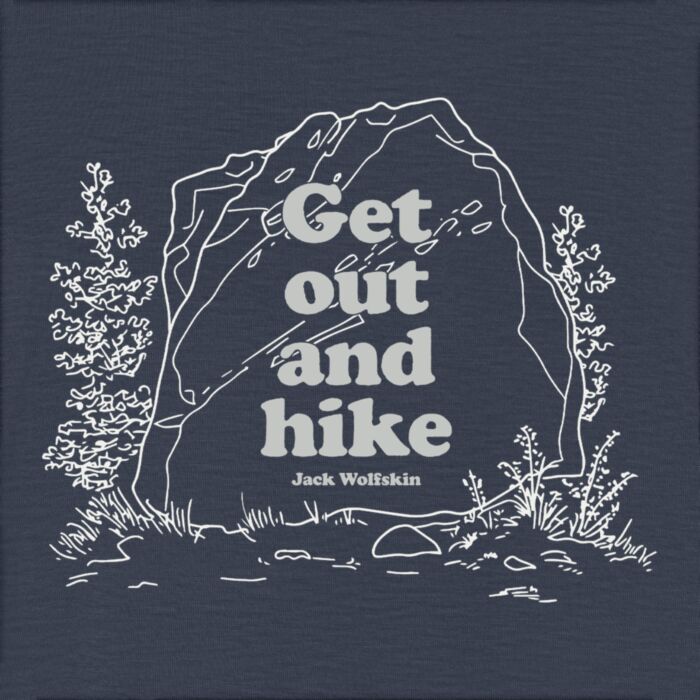 T-shirt pour dames Jack Wolfskin VONNAN GRAPHIC T