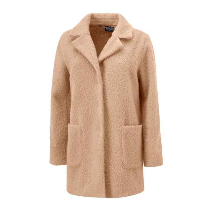 Image of Artime Teddy-Kurzmantel leicht oversized, camel, 44 bei Lehner Versand Schweiz