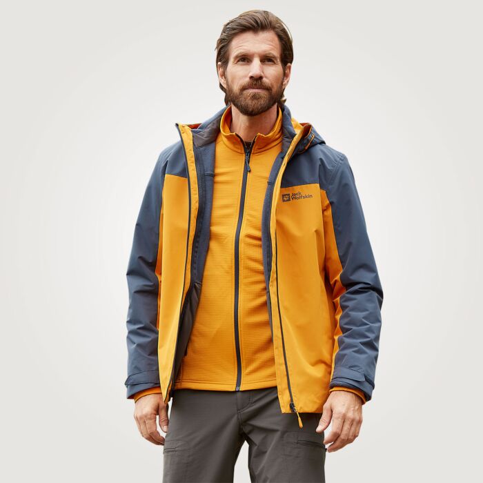 interval Doe mijn best zijn Jack Wolfskin Outdoorjacke 3 in 1 JKT M günstig ⋆ Lehner Versand