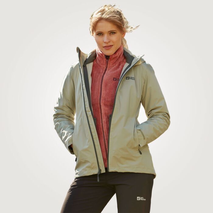 sofa Schouderophalend Op de een of andere manier Jack Wolfskin Damen Jacke 3in1 Moonrise günstig ⋆ Lehner Versand