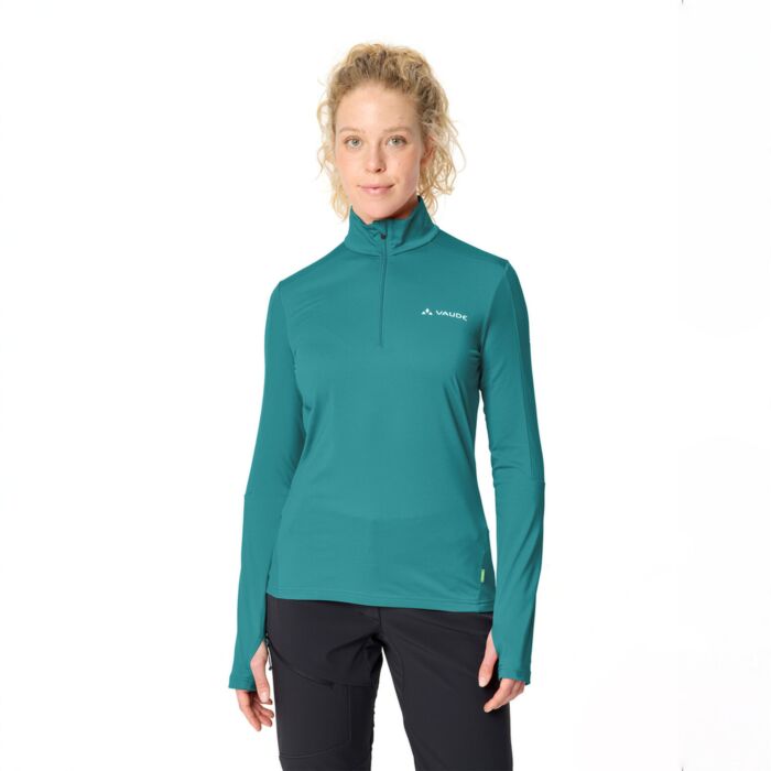 Shirt demi-zip pour dames Vaude LIVIGNO