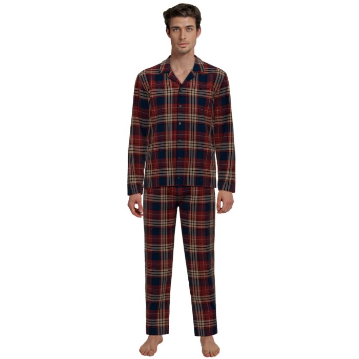 Herren Flanell Pyjama