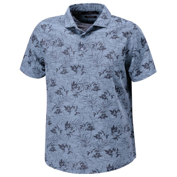 Ragman Poloshirt mit Print