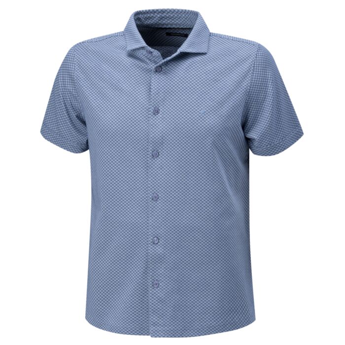 Chemise à manches courtes Ragman Jacquard