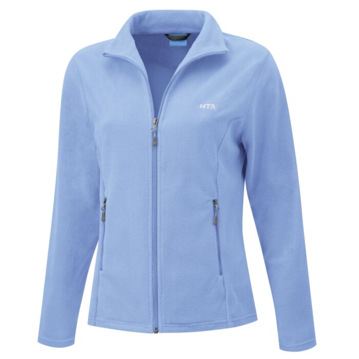 Veste fleece dames avec col droit