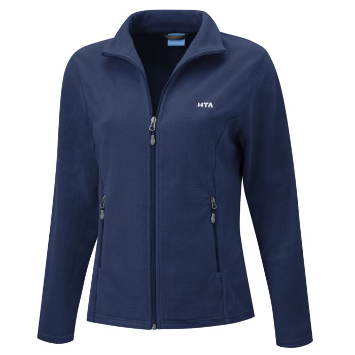 Veste fleece dames avec col droit