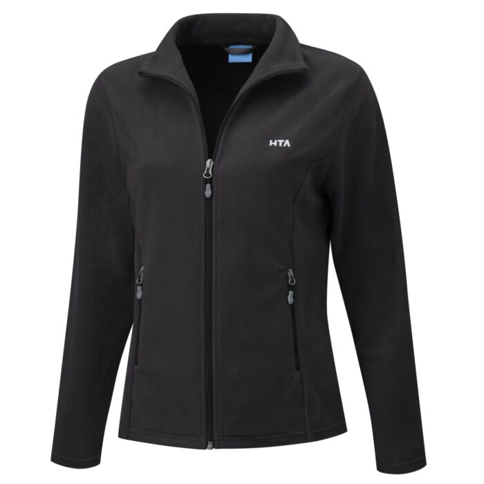 Veste fleece dames avec col droit